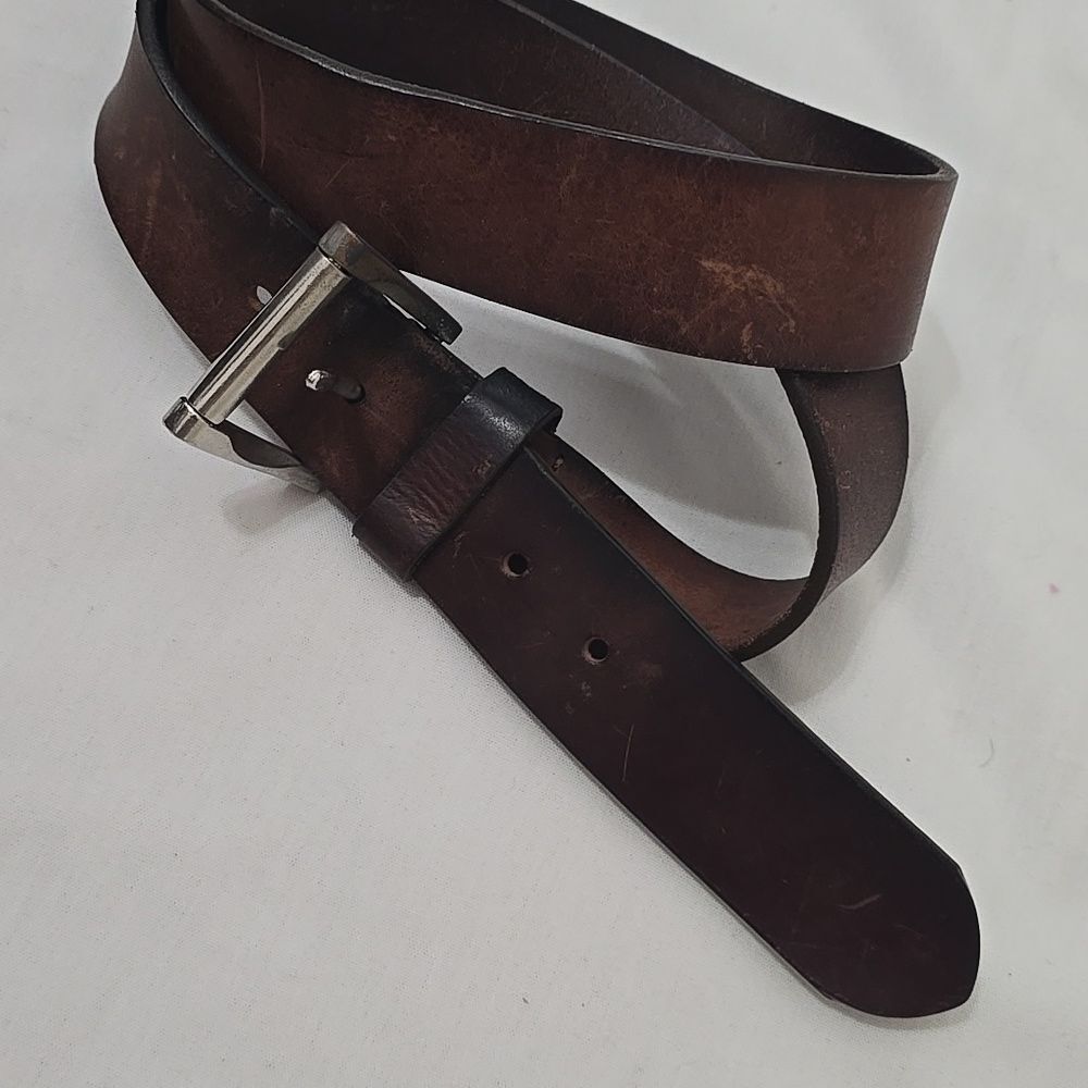 Men"S Milo’s Genuine Italian Leather Belt Size Large